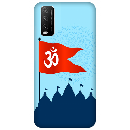 Om Flag Over Temples Case Vivo Y20A
