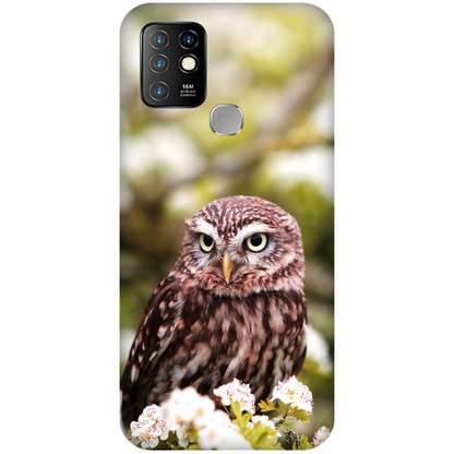 Owl Amidst Blossoms Case Infinix Hot 10