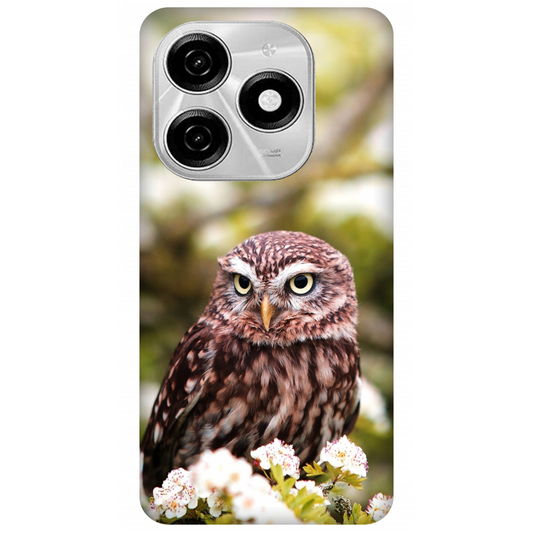 Owl Amidst Blossoms Case Infinix Hot 40I