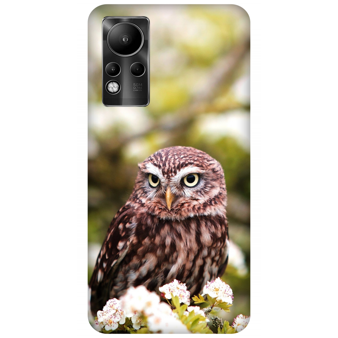 Owl Amidst Blossoms Case Infinix Note 11