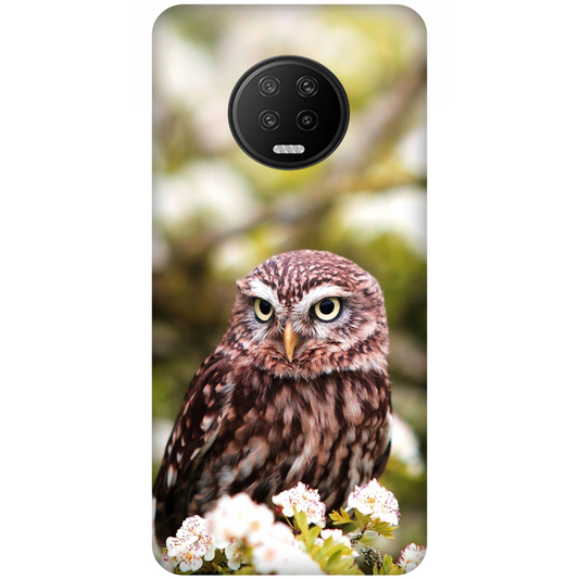 Owl Amidst Blossoms Case Infinix Note 7