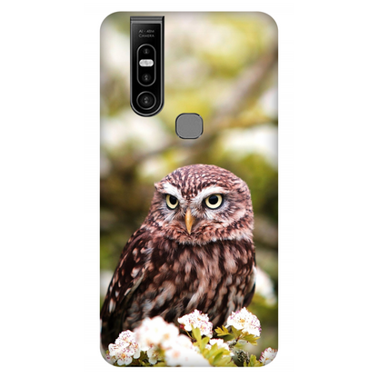 Owl Amidst Blossoms Case Infinix S5 Pro