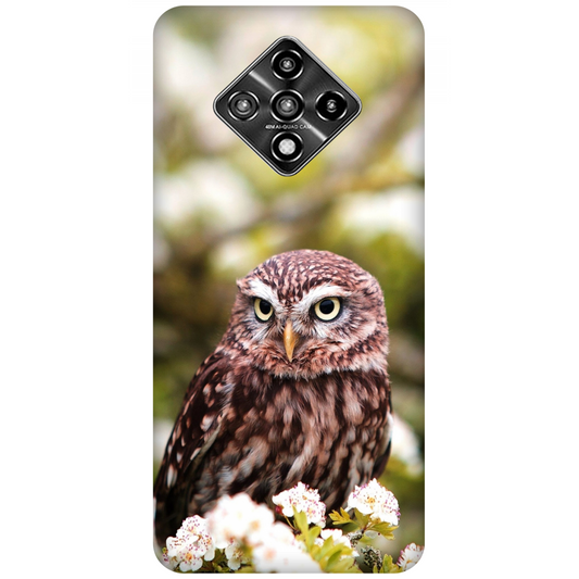 Owl Amidst Blossoms Case Infinix Zero 8i