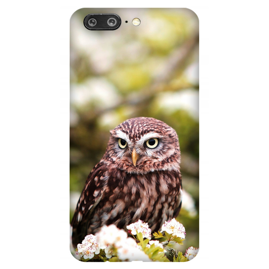 Owl Amidst Blossoms Case OnePlus 5