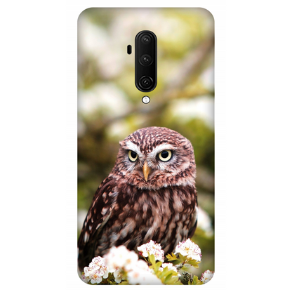 Owl Amidst Blossoms Case OnePlus 7T Pro