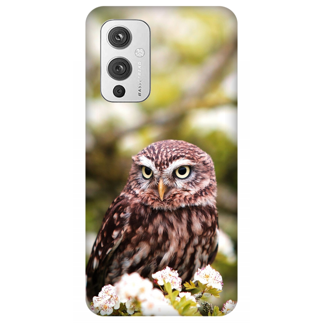 Owl Amidst Blossoms Case OnePlus 9