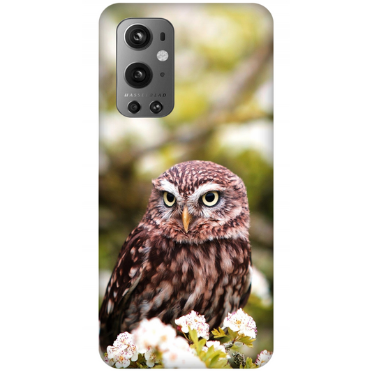 Owl Amidst Blossoms Case OnePlus 9 Pro