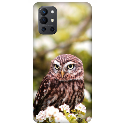 Owl Amidst Blossoms Case OnePlus 9R