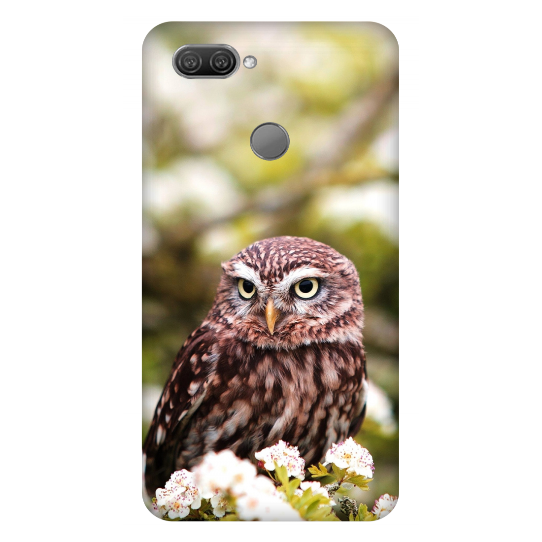 Owl Amidst Blossoms Case Oppo A12 (2020)