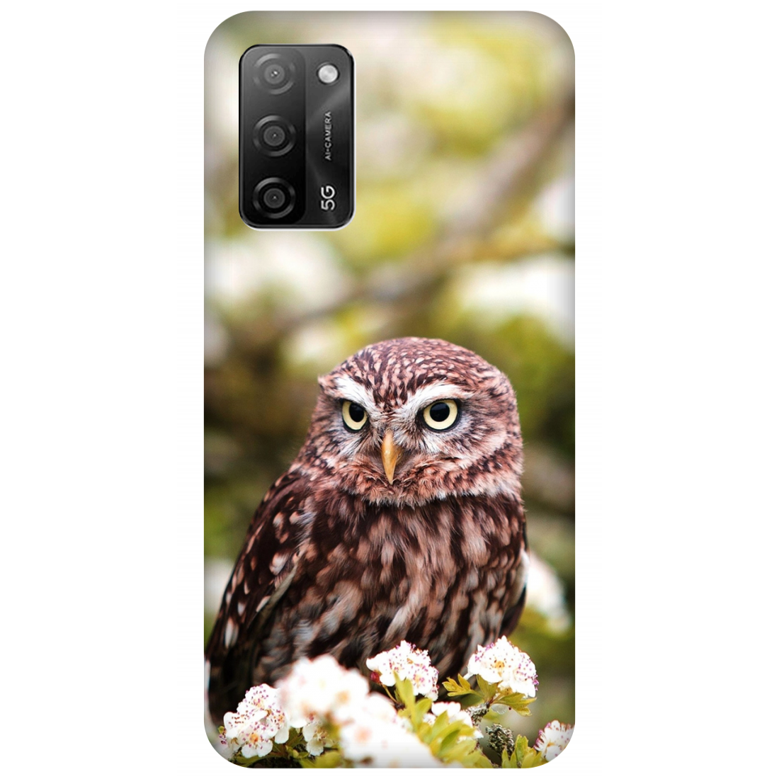 Owl Amidst Blossoms Case Oppo A53s 5G