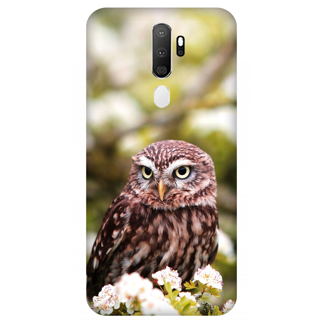 Owl Amidst Blossoms Case Oppo A5 (2020)