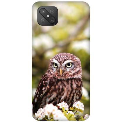 Owl Amidst Blossoms Case Oppo A92s 5G