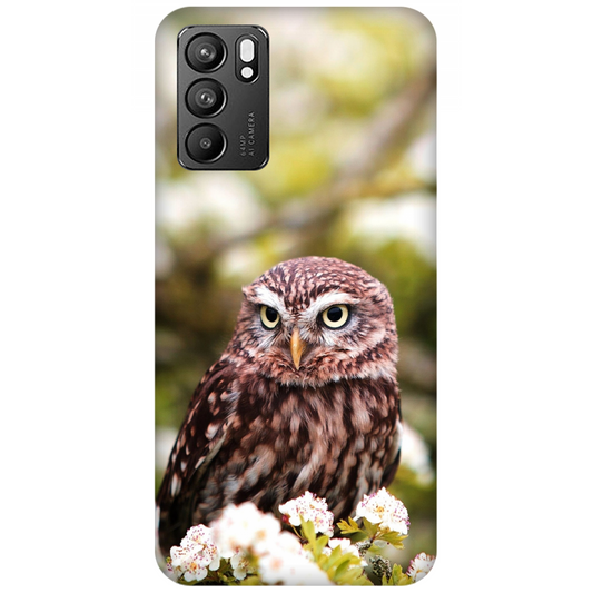 Owl Amidst Blossoms Case Oppo Reno6 5G