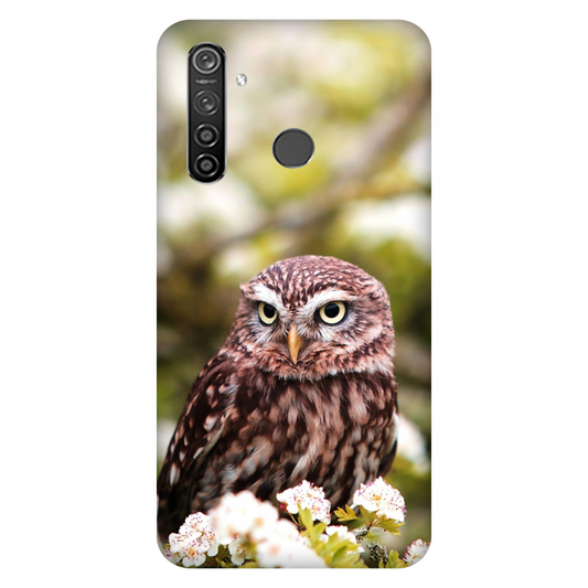 Owl Amidst Blossoms Case Realme 5 Pro