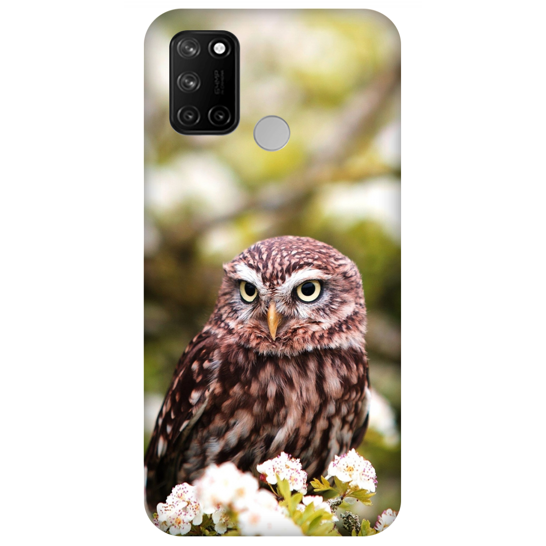 Owl Amidst Blossoms Case Realme 7i