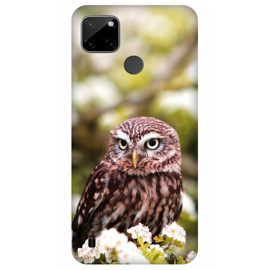 Owl Amidst Blossoms Case Realme C21Y