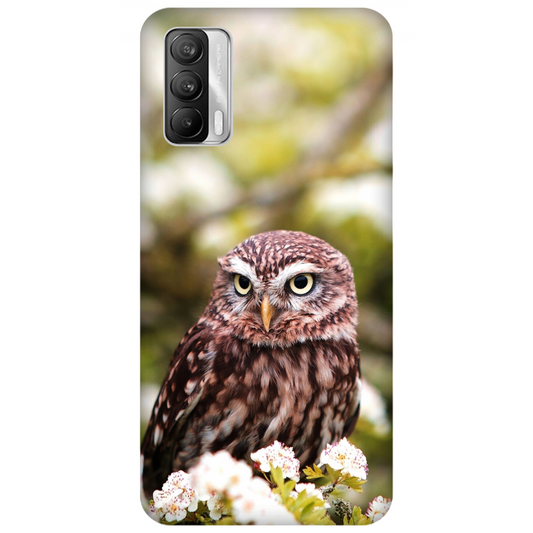 Owl Amidst Blossoms Case Realme X7