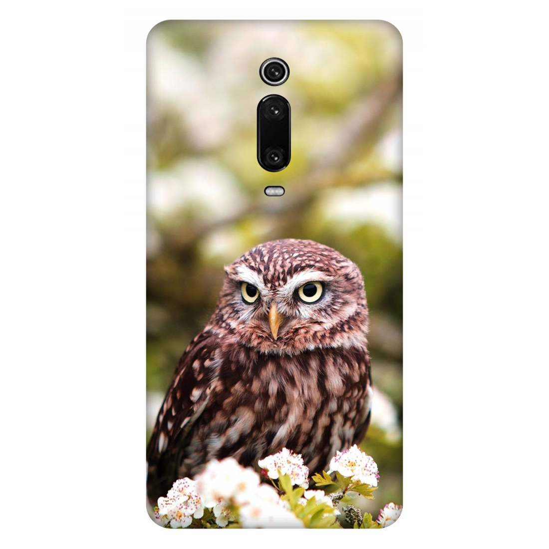 Owl Amidst Blossoms Case Redmi K20