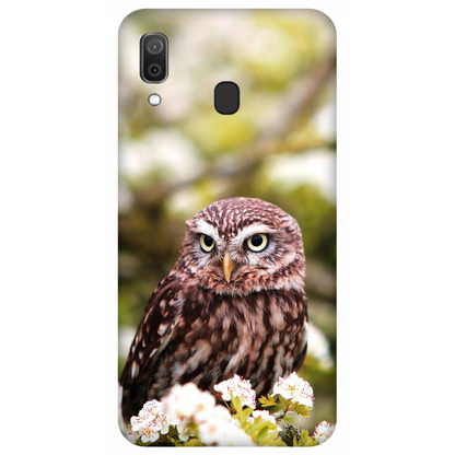 Owl Amidst Blossoms Case Samsung Galaxy A20