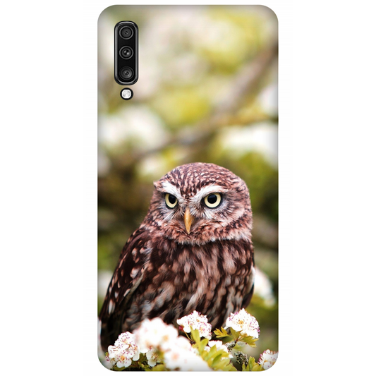 Owl Amidst Blossoms Case Samsung Galaxy A70