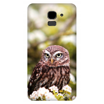 Owl Amidst Blossoms Case Samsung Galaxy J6