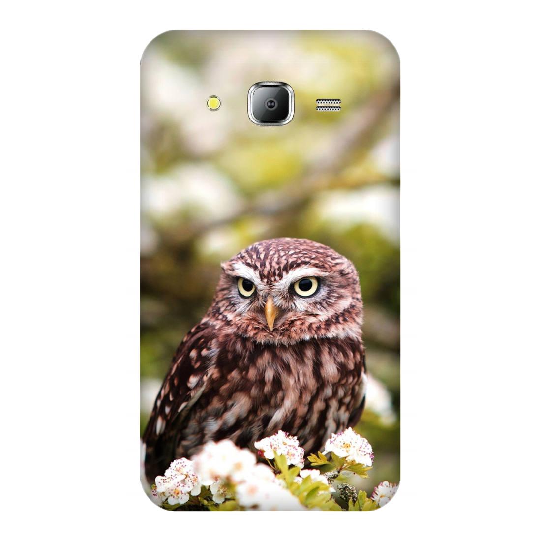 Owl Amidst Blossoms Case Samsung Galaxy J7(2015)
