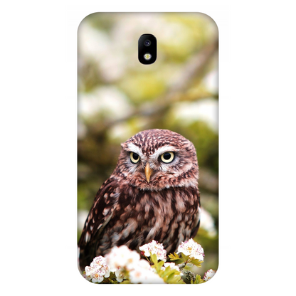 Owl Amidst Blossoms Case Samsung Galaxy J7(2017)