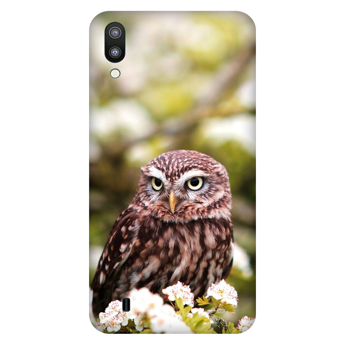 Owl Amidst Blossoms Case Samsung Galaxy M10