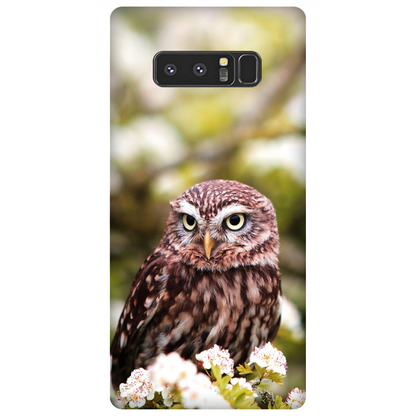Owl Amidst Blossoms Case Samsung Galaxy Note 8