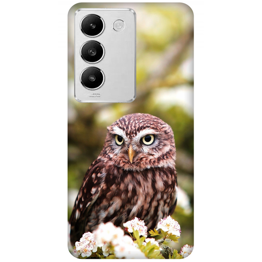 Owl Amidst Blossoms Case Vivo T3 5G