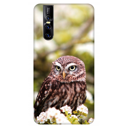 Owl Amidst Blossoms Case Vivo V15 Pro