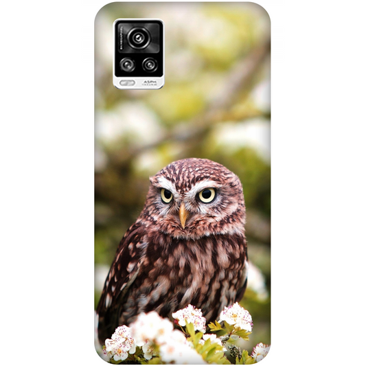 Owl Amidst Blossoms Case Vivo V20