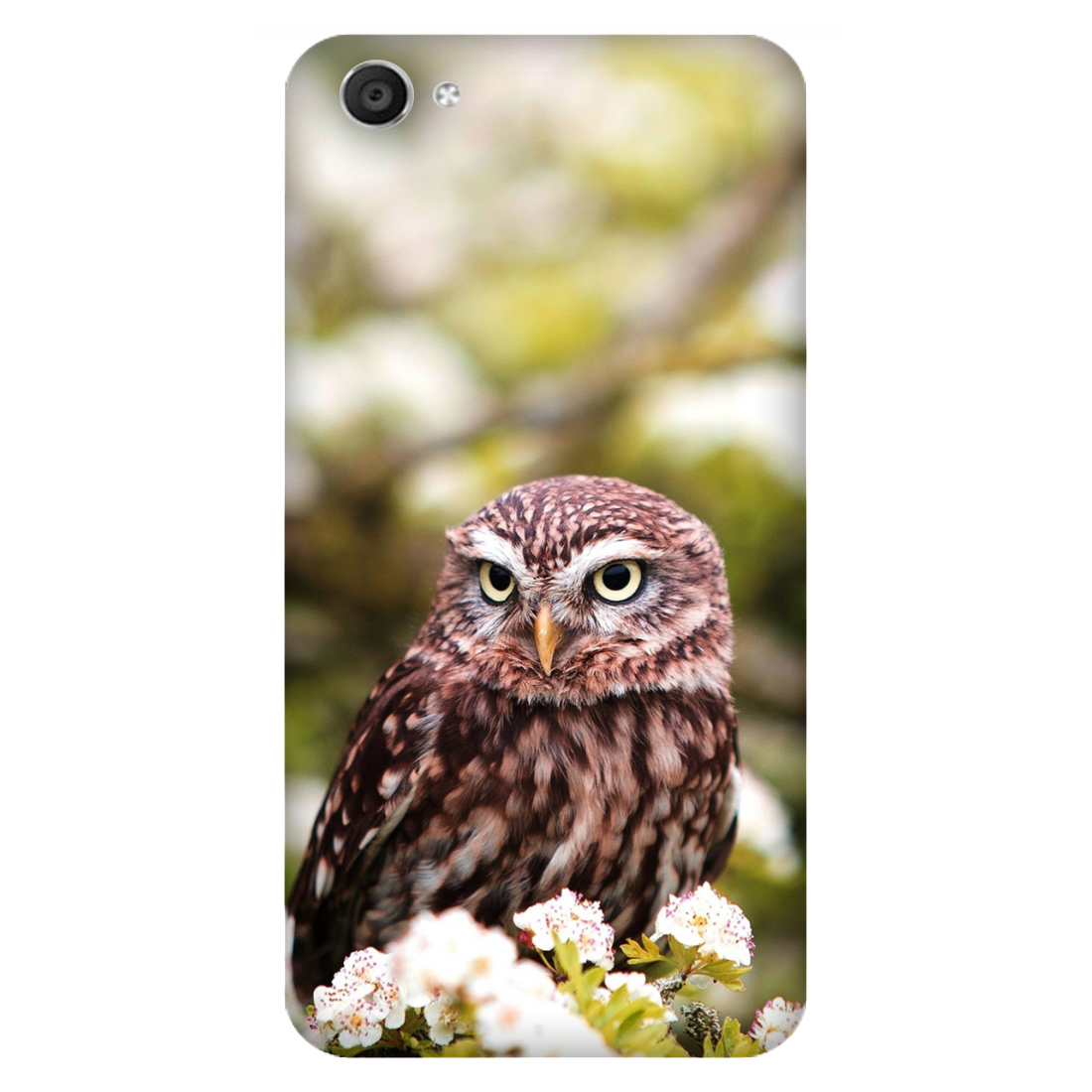 Owl Amidst Blossoms Case Vivo V5 Plus