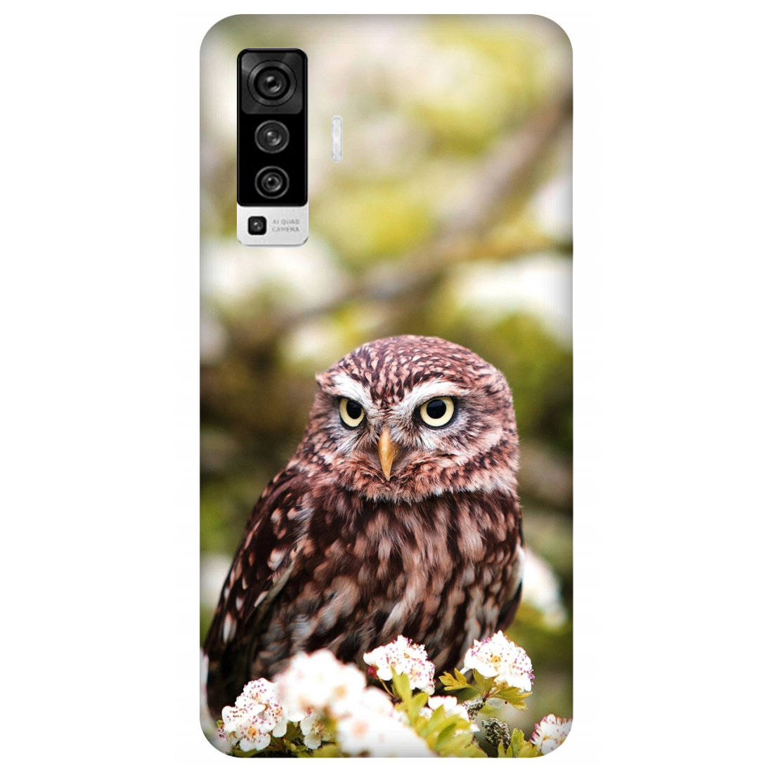 Owl Amidst Blossoms Case Vivo X50 (2020)