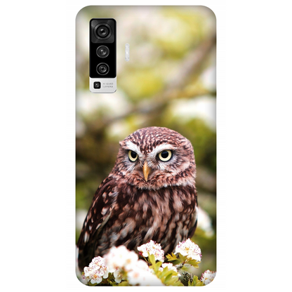 Owl Amidst Blossoms Case vivo X50 5G