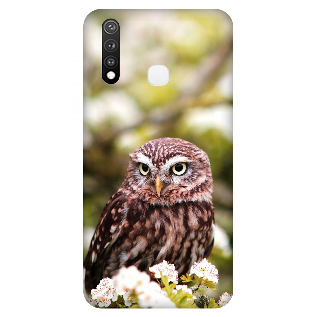 Owl Amidst Blossoms Case Vivo Y19 (2019)