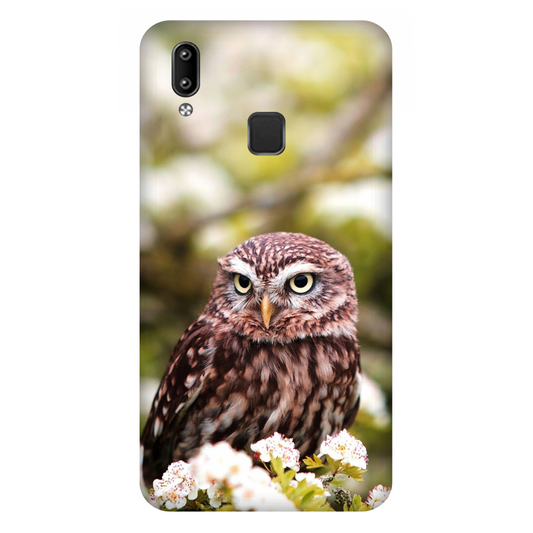 Owl Amidst Blossoms Case Vivo Y93 (Fingerprint)