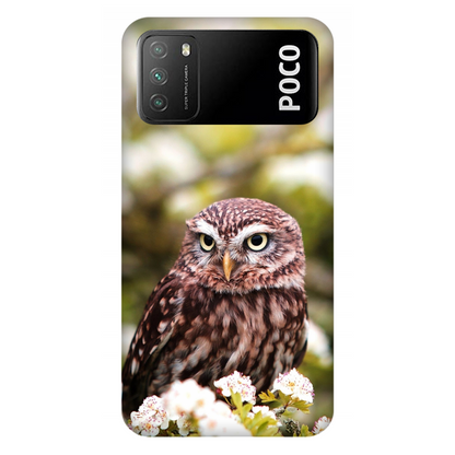 Owl Amidst Blossoms Case Xiaomi Poco M3