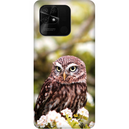 Owl Amidst Blossoms Case Xiaomi Redmi 10C