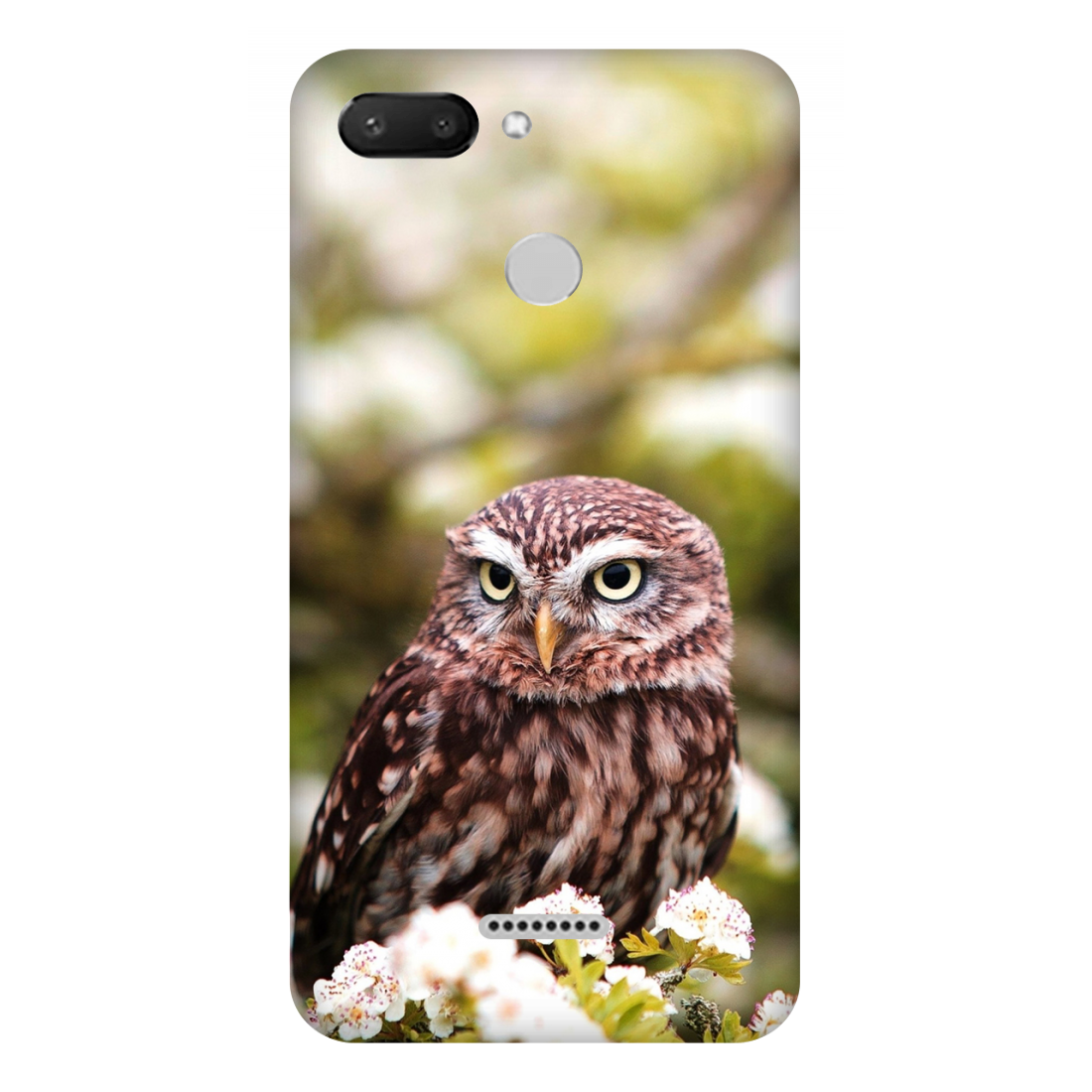 Owl Amidst Blossoms Case Xiaomi Redmi 6