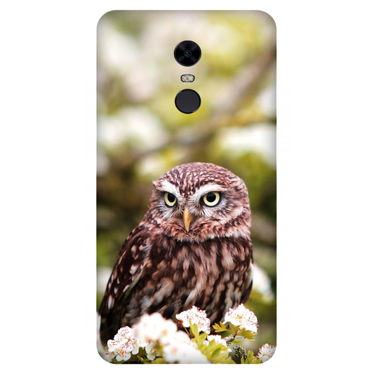 Owl Amidst Blossoms Case Xiaomi Redmi Note 5