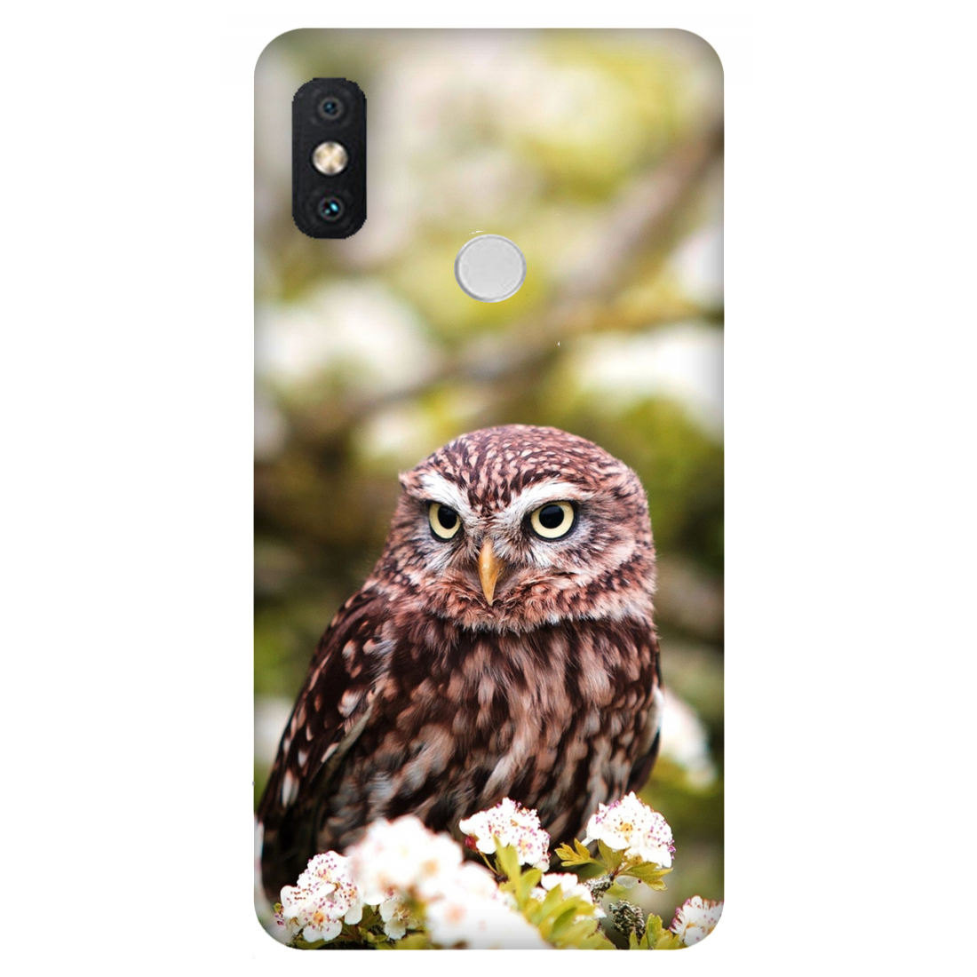 Owl Amidst Blossoms Case Xiaomi Redmi Y2