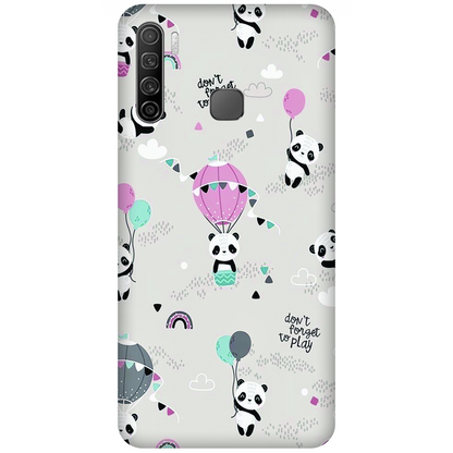 Playful Pandas and Balloons Case Infinix S5