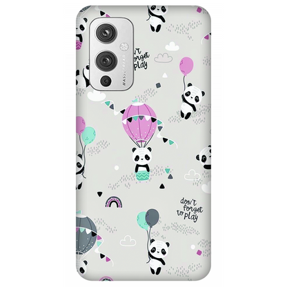 Playful Pandas and Balloons Case OnePlus 9