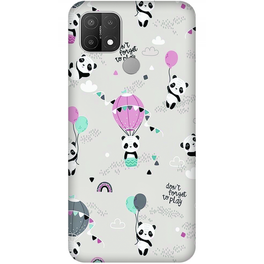 Playful Pandas and Balloons Case Oppo A15