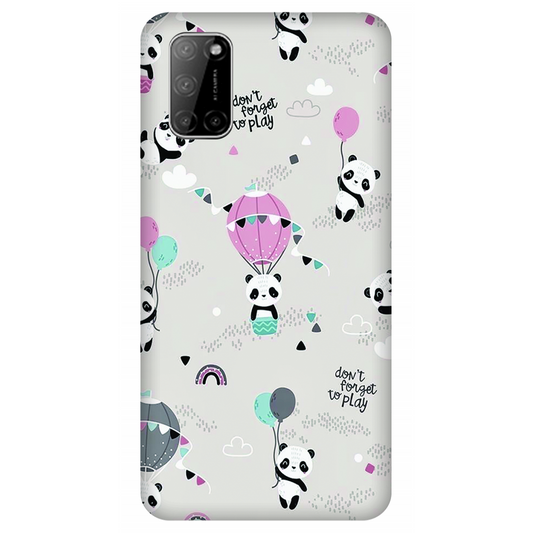 Playful Pandas and Balloons Case Oppo A72