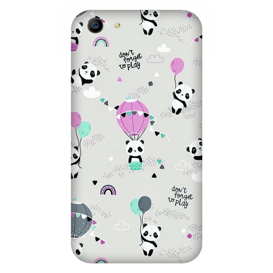 Playful Pandas and Balloons Case Oppo A83