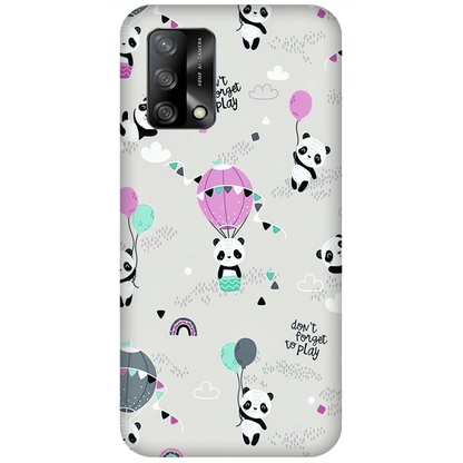 Playful Pandas and Balloons Case Oppo F19s