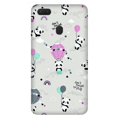 Playful Pandas and Balloons Case Realme 2