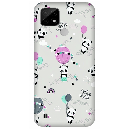 Playful Pandas and Balloons Case Realme C21